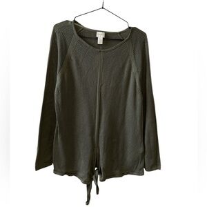 Brand New Chico's Lydia Tie Pullover Sweater - Size 2 Retail $79